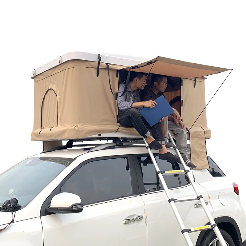 

Car roof tent bed automatic self-driving tour hard top outdoor sunroof into the car folding tent car SUV