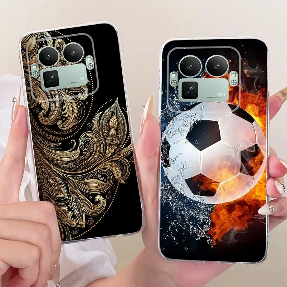 Luxury Flower Cartoon Clear Phone Case For Realme GT8 GT 8 Pro RMX5210 Funda Shockproof Soft TPU Silicone Back Cover Coque