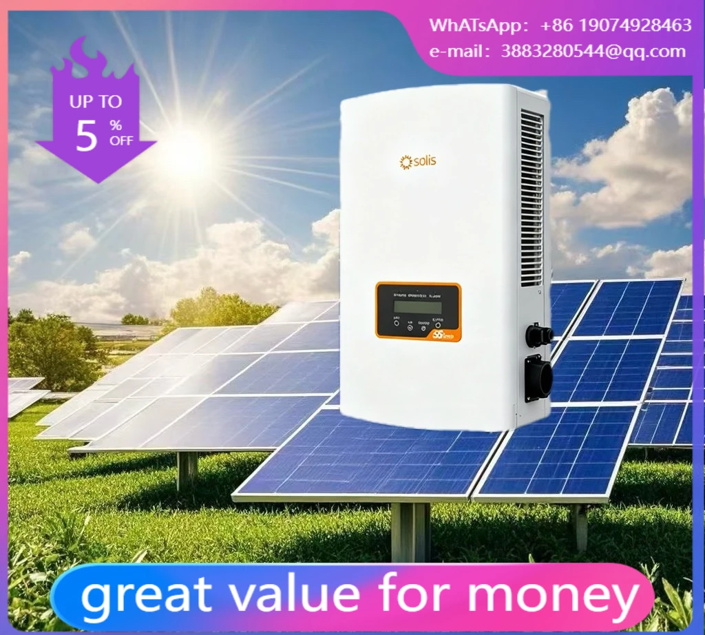 

Solis Hot Sell 3-20KW S5-GR3P(3-20)K On-Grid 8kw 10kw 12kw Solar Energy System Three Phase Output Power Solar Inverters Hybrid
