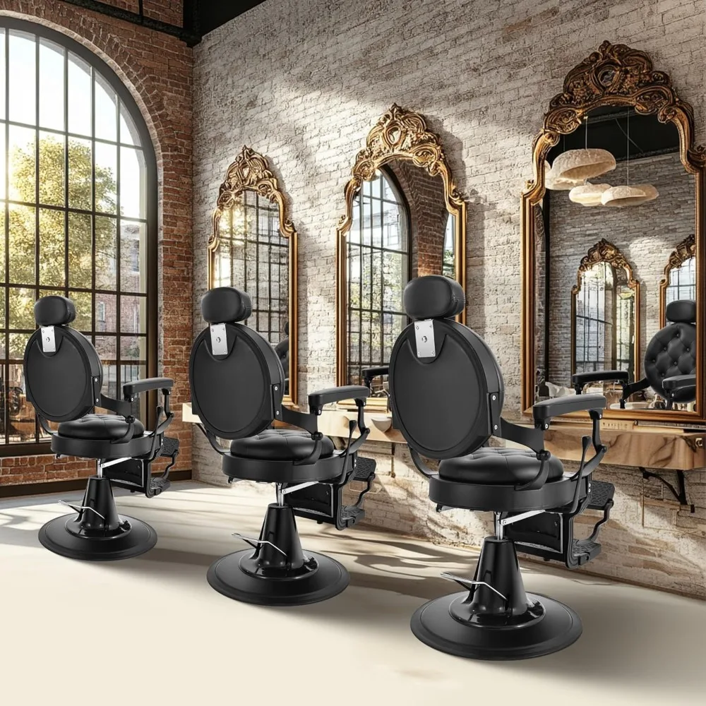 كراسي الحلاقة لصالون الحلاقة، كرسي صالون هيدروليكي عالي التحمل لمصفف الشعر، وشم شامبو سبا للتجميل لجميع الأغراض