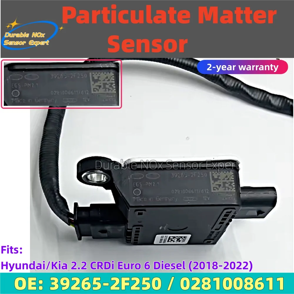 

High Precision PM Sensor 392652F250 0281008611 Diesel Exhaust Sensor For Hyundai Kia