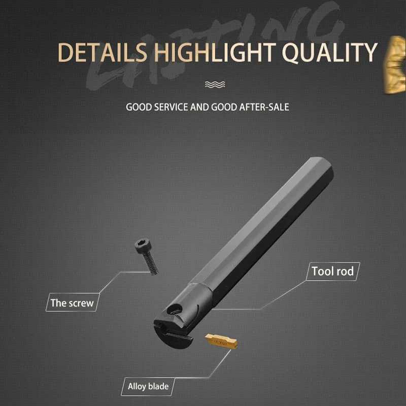 Grooving Tool MGIVR2016 MGIVR2520 MGIVR3125 MGMN Carbide Inserts MGIVR/L Straight Shank Internal Turning Tool Lathe Bar