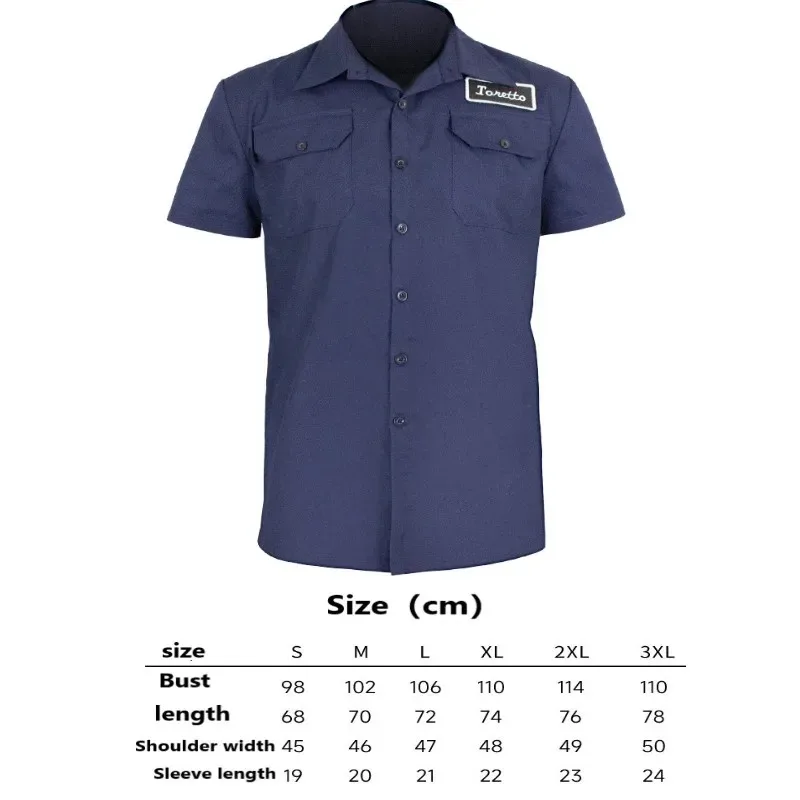 2025 yiyi فيلم سريع غاضب X لعب الأدوار زي دومينيك توريتو تأثيري قميص فانتازيا الرجال الذكور قصيرة الأكمام لعب الأدوار الصيف Te