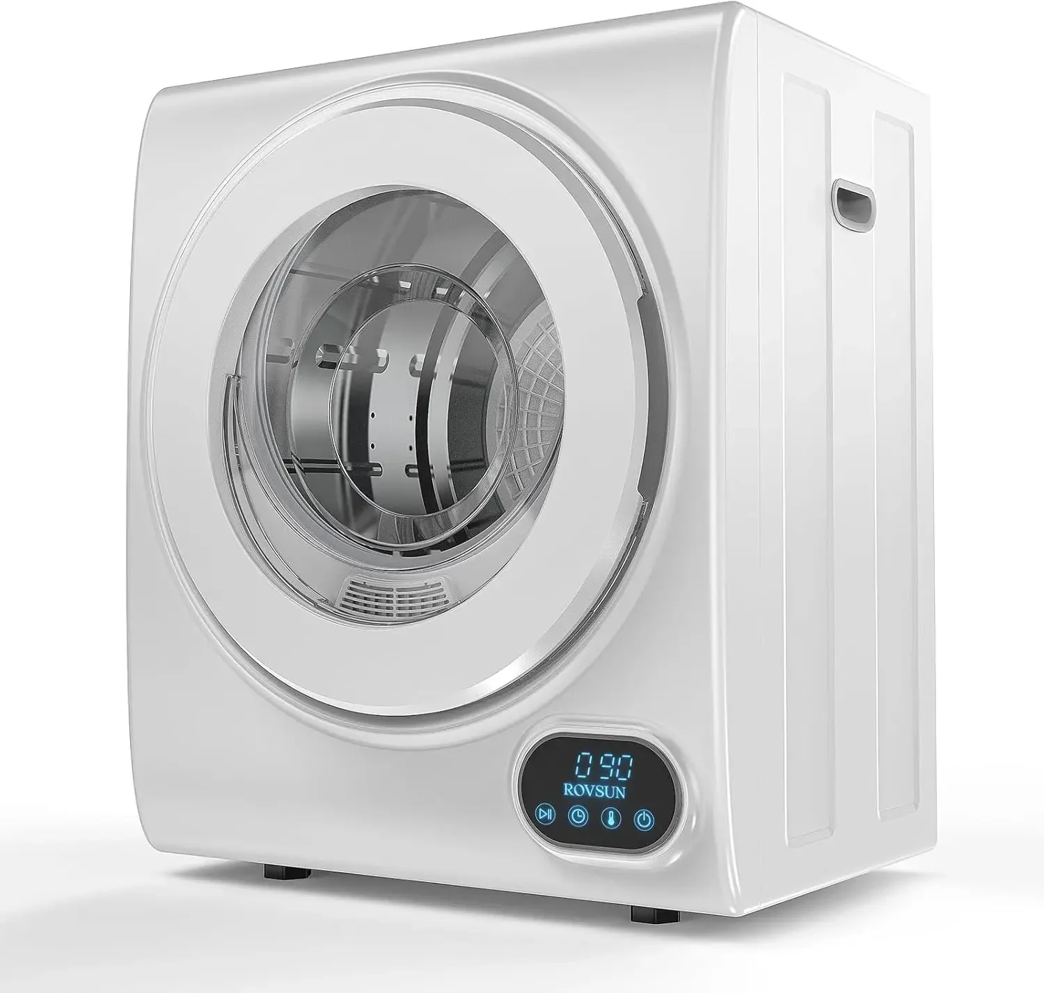 Portable Clothes Dryer, 110V 850W High End Front Load Laundry Tumble Dryer, 1.5 cu.ft Electric Dryer with Stainless Steel Tub