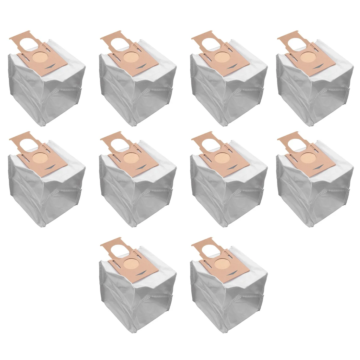 Sacs à poussière pour aspirateur Ecovacs DEEBOT OZMO T8 AIVI T8 Max T8 Series T9 Series N8 Pro Plus N8 Pro Robot, 10 paquets