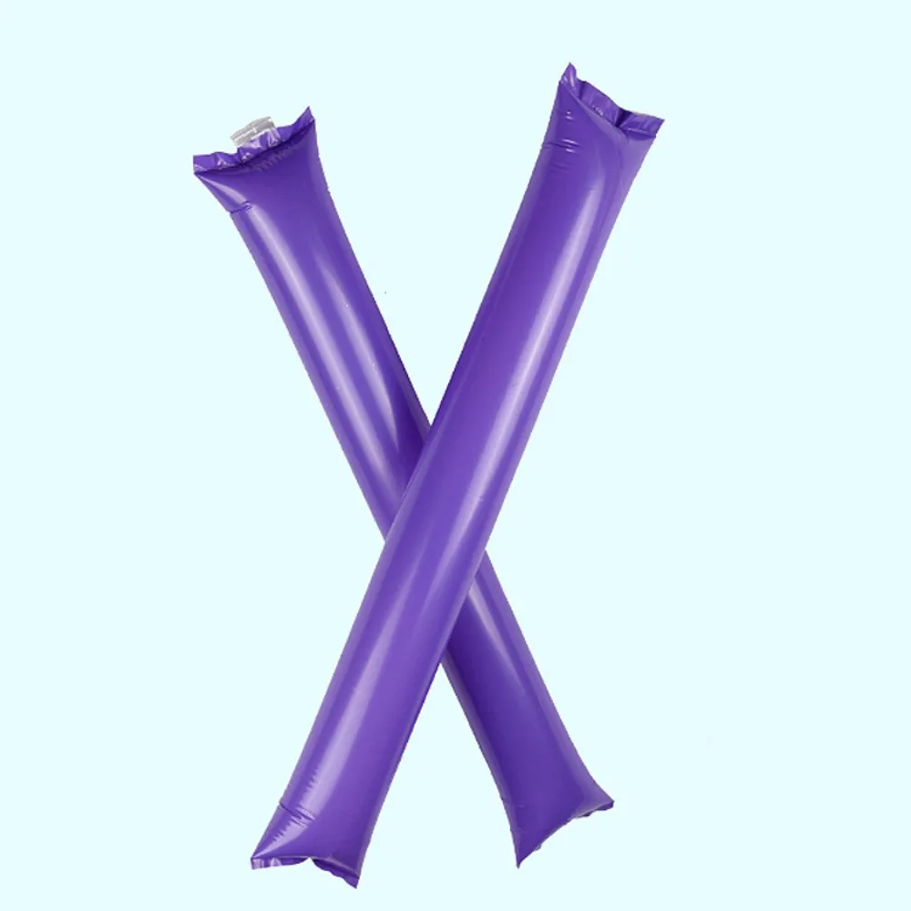 2 قطعة روح الفريق نفخ يهتف العصي يهتف الرائدة الروح عصا الرعد العصي صناع الضوضاء البلاستيك بوم العصي الطرف #3