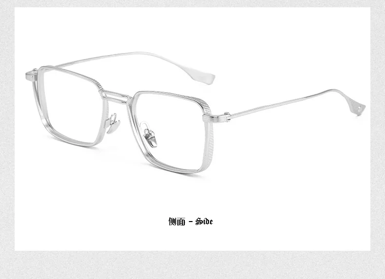 Shatar Neue Prozess Titan Legierung Rahmen Lesebrille Für Männer frauen High-end Bequeme Große Gesicht Verbreiterung Presbyopie Glasse – Detail 11