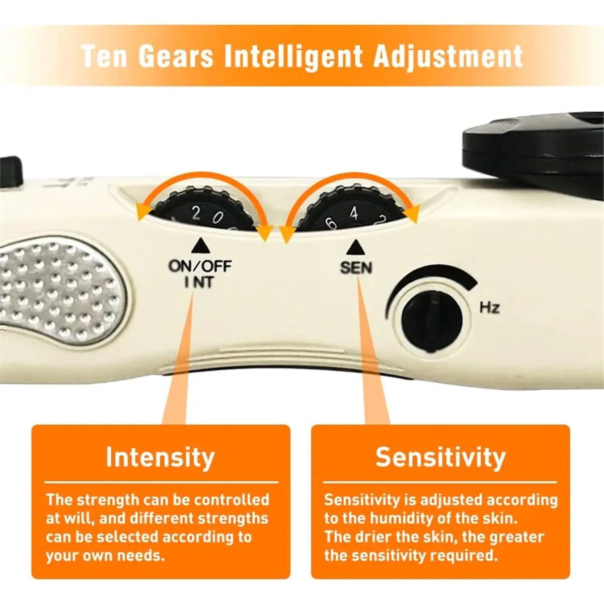 [N84R] Electronic Acupuncture Pen Meridian Pen Find Acupoints Automatically with 3 Massage Heads Rechargeable