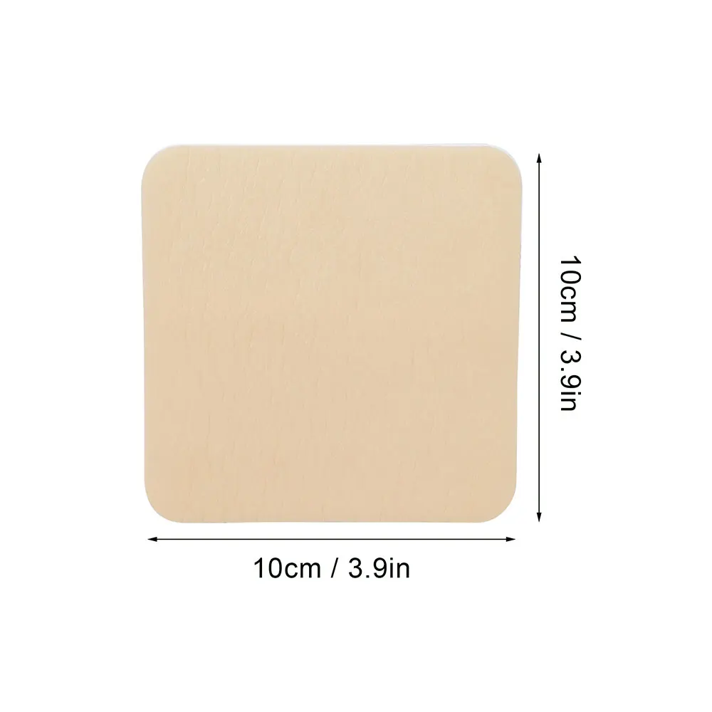 5-100pcs Silicone Adhesive Dressing Wound Healing Foam Absorbent Dressing Foam with No Border Wound Dressing