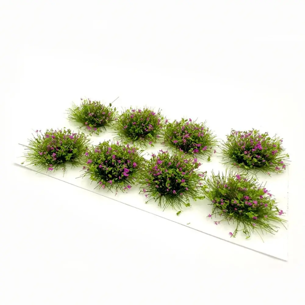 Simulação em miniatura flor cluster brinquedos em miniatura fada jardim vegetação cena modelo de construção diy artesanal