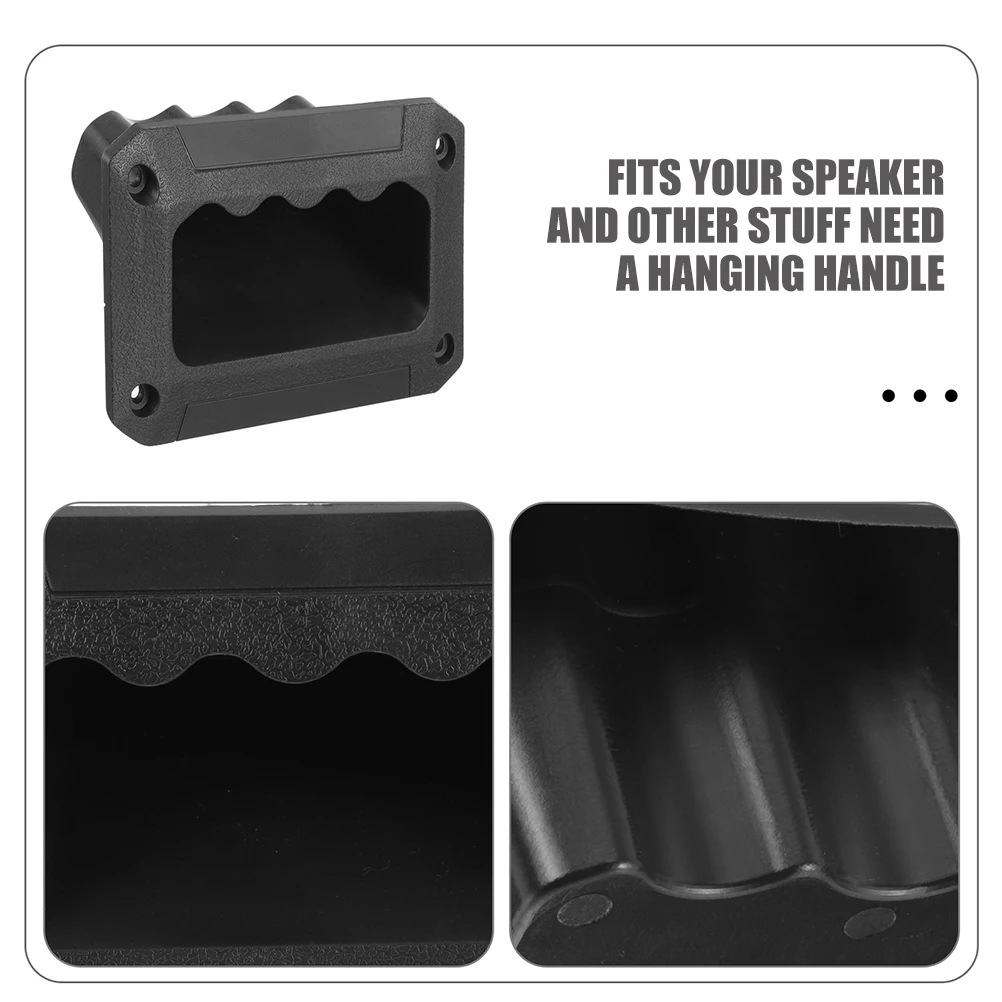

10pcs Speaker Handle Replacement Plastic Sound Boxes Handle Durable Sturdy Easy Install Suitable For Subwoofer Amplifier Case