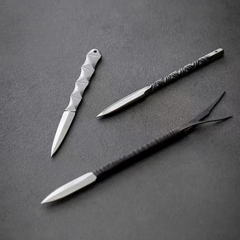 Chinese Puer Tea Knife Vintage Diamond Tea Needle Brick Breaking Tool - Durable Stainless Steel Tea Cone Accessory for Gift