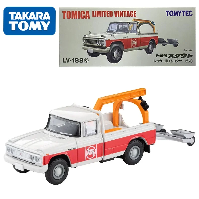 

TAKARA TOMY TOMYTEC Tomica 1/64 TLV-188c Toyota Stout Wrecker Alloy Toy Motor Diecast Metal Model Gifts