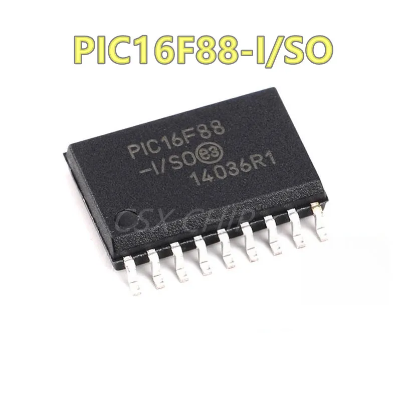 

5pcs/lot PIC16F88-I/SO SOP18 PIC16F88 16F88 MCU 8BIT 7KB FLASH new and original in stock