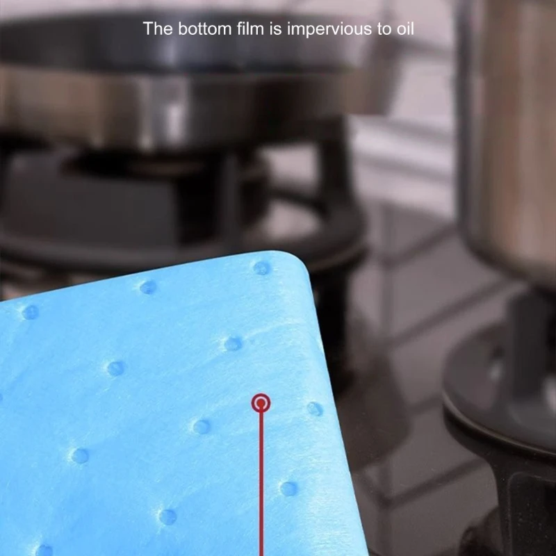 ชิ้นส่วนเครื่องใช้ในบ้านจากผ้าฝ้ายดูดซับน้ำมันสำหรับเครื่องดูดควันป้องกันการรั่วไหลของน้ำมัน 918D