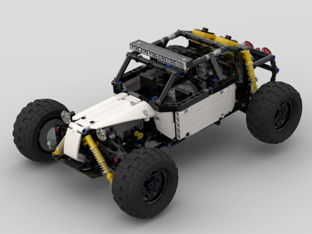 

Building Blocks MOC Dune Off Road Vehicle Model 585 Parts Creative DIY Car Toy For Kids And Adults