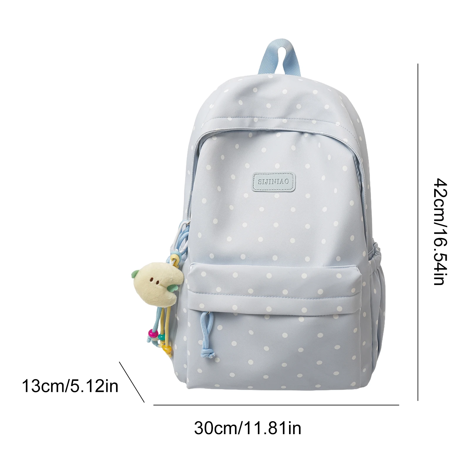 กระเป๋าเป้สะพายหลังลายจุดน่ารั - Laptop Accessories Women บทวิจารณ์และราคา