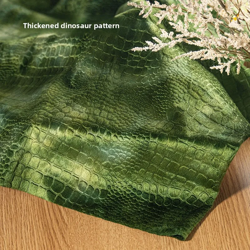 Animal Printed Short Plush Fabric for Lightweight Soft Stage Sofa Handmade DIY Toys Sewing Material Wholesale Cloth