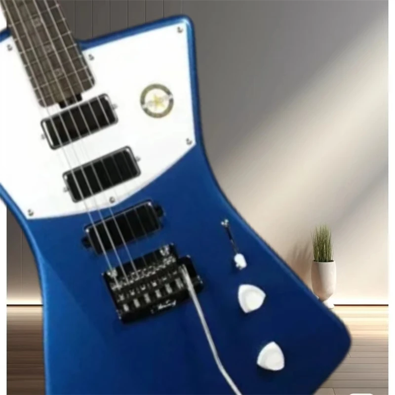 Music Man STV60 Vincent Phlham Blue Electric Guitar Bevel Top