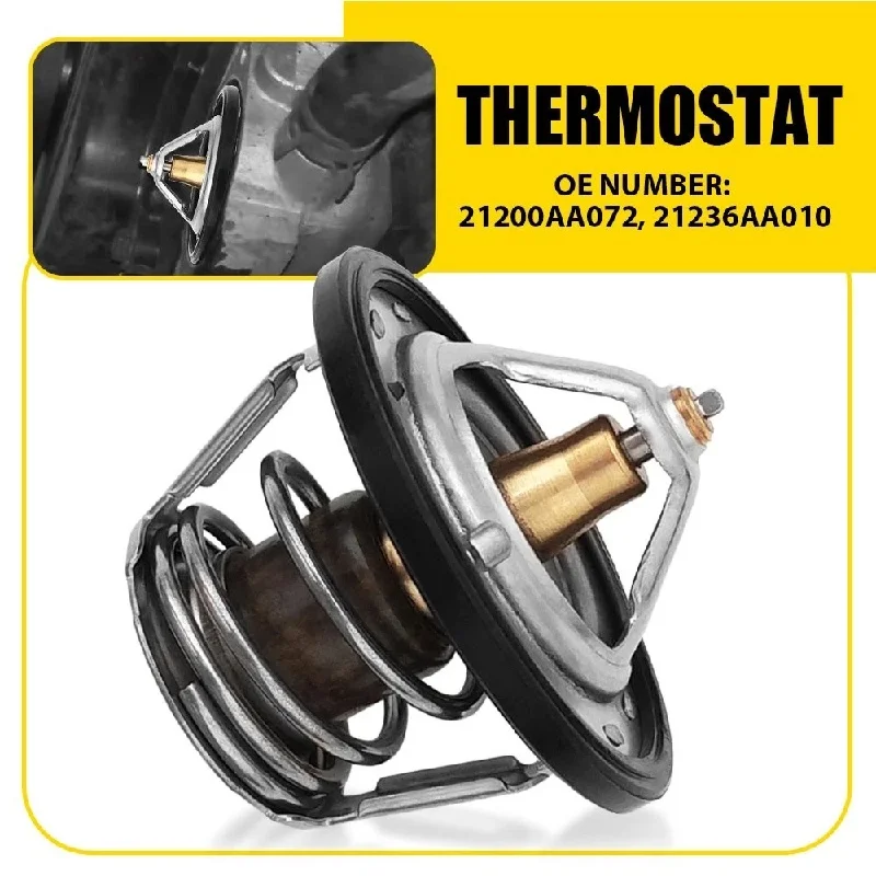 

Genuine Standard Thermostat 21200AA072 For Subaru Impreza Turbo 92-18 WRX STi Thermostat Replace Automobile Interior Accessories