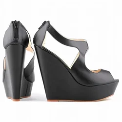 Women Wedges Sandals Summer Fashion Casual Open Toe Platform High Heels Gladiator Flip Flops Female Party Dress Wedding Shoes