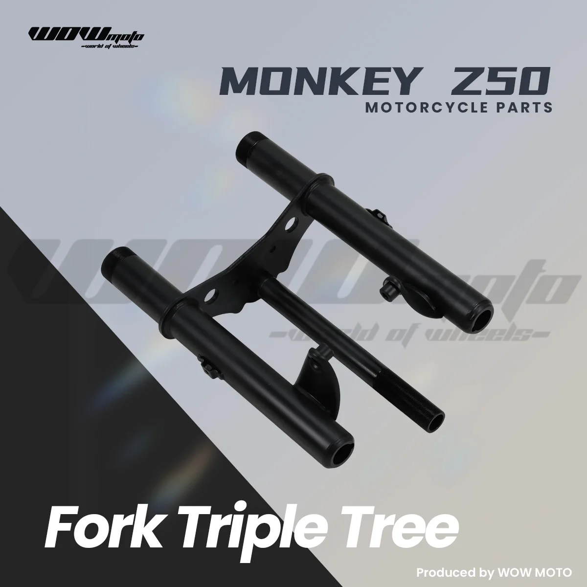 Mini Moto Fork Triple Tree Assembly For MONKEY Z50 | K0 Style Top Triple Clamp | Motorcycle Steering Parts