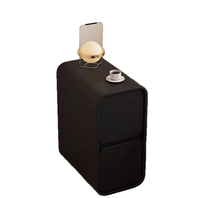 

Прикроватная тумбочка из массива дерева Cream Wind, маленькая, миниатюрная, в стиле легкой роскоши, высококачественная, для дома, для спальни, ультраузкая тумба-шкафчик