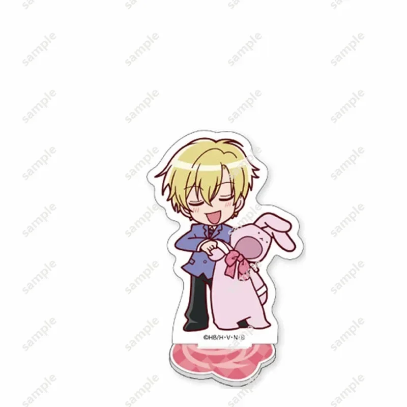 Anime Ouran High School Host Club Stand Fujioka Haruhi King Acrylic Standing Cartoon Figure Model Plate Table Ornaments Cos Toy