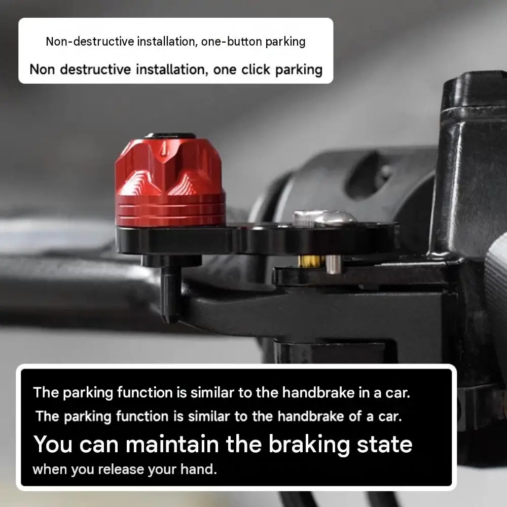 Handbrake parking button for ZONTES 125X 150X 150V 125V motorcycles, with limit brake switch and parking assist button.