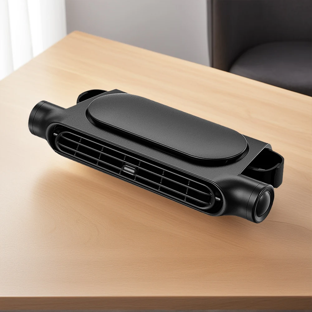 Car Cooling Fan Rechargeable Car Seat Headrest Fan 3 Speeds Cooling Backseat Fan for All Cars Vehicle Van RV Truck