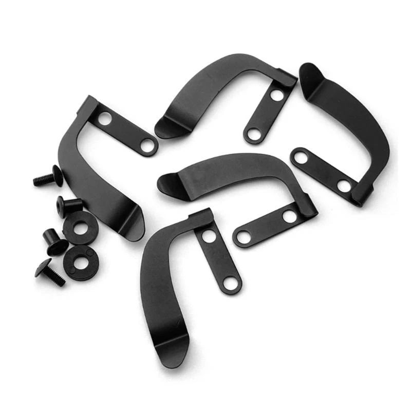 

652F K Sheath Waist Clip Belt Sheath Waist Clip Scabbard Sheath Back Attachment With Screws For Kydex