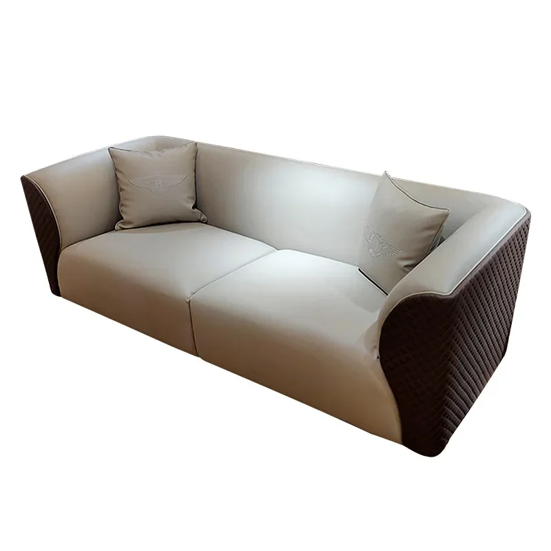 

Italian light luxury sofa