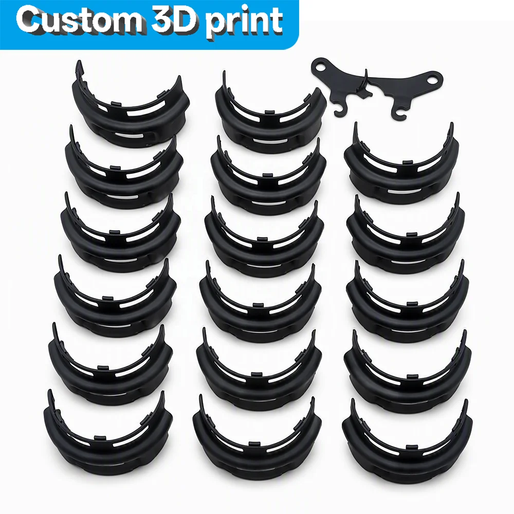 Custom SLS 3D Printing Service PA12 Nylon Automotive Covers High Polish Durable Functional Component Small Batch OEM Prototype