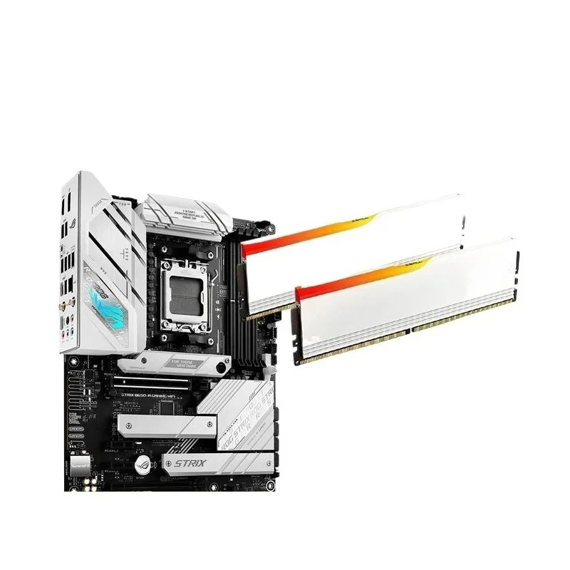 32G 6000 with Ryzen R7 9800X3D B650-A blowing snow main board