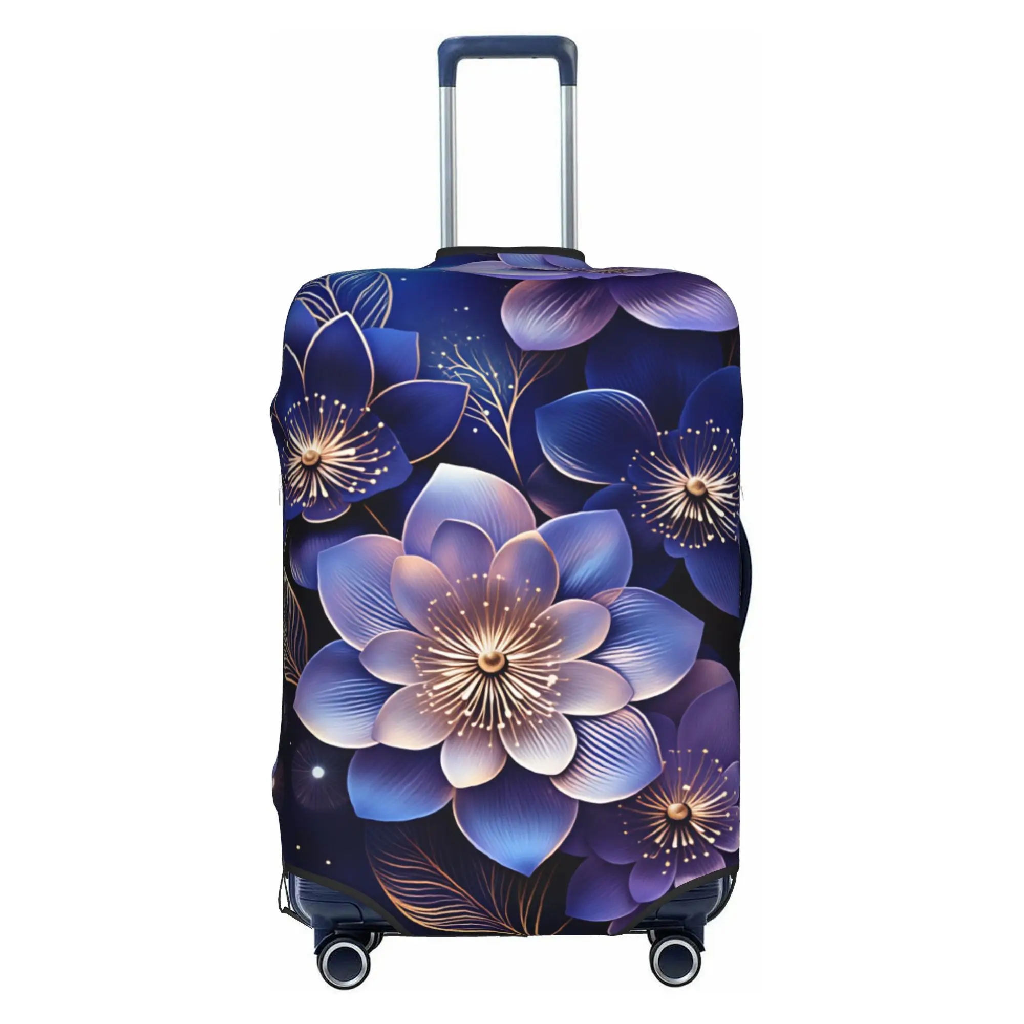 Fashion Trend 3D Flowers Luggage Cover Fashion Luxury High 3D Floral Suitcase Protector Covers Suit For 18-32 inch