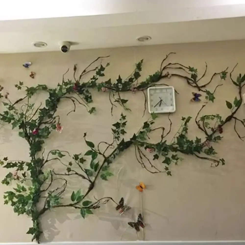 

Artificial Simulated Tree Vines Reusable Eco-friendly Climbing Vines Long Flexible Fake Hanging Plants Garden