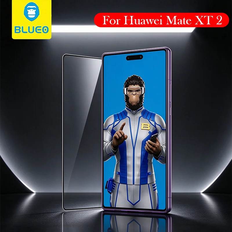 AR Tempered Glass Screen Protector For Huawei Mate XT 2 Shockproof Blueo Anti-Reflective Glass Mobile Phone Protective Film