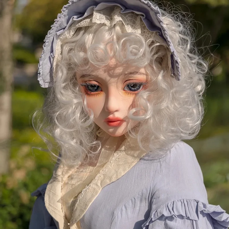 

BJD Resin Half Head/Full Head Masks Kigurumi Eyes Crossdress Cosplay Japanese Anime Unisex Masks Eyes And Wig