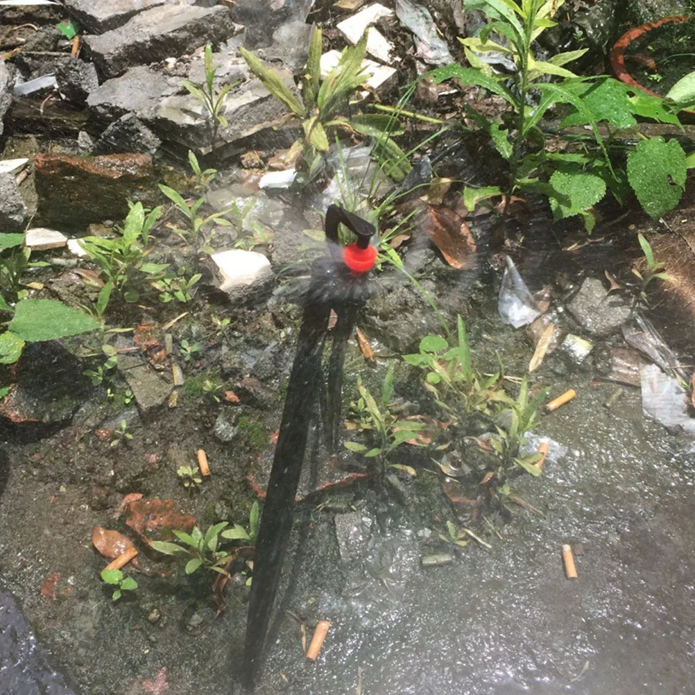 

20 pcs G Type Rotating Refraction Sprinklers 180 Degree Atomizing Nozzles Premium Plastic Irrigation Spray For Garden Watering