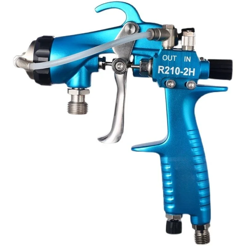 R-210-2H Two-Component Mixed Binder Spray Gun Single Mixing Type Pressure External Mixing For Main Glue And Curing Agent