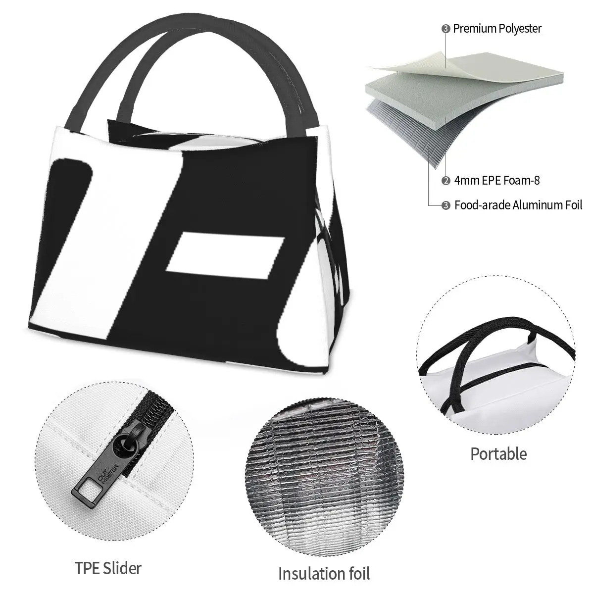 Can Am BRP Portable insulation bag for Cooler Thermal Food Office Pinic Container