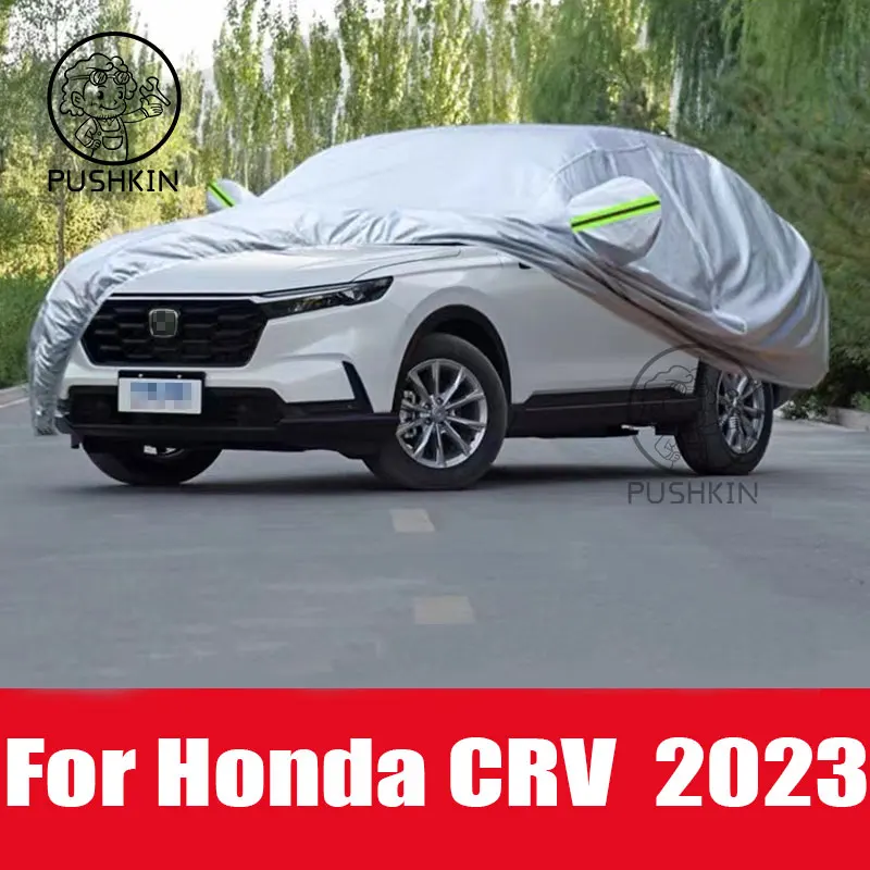 Outdoor Car Cover For Honda CR-V CRV 2023 2024 2025 Sun Shade Anti-UV Rain Snow Dust Protective SUV Cover Windproof Accessories