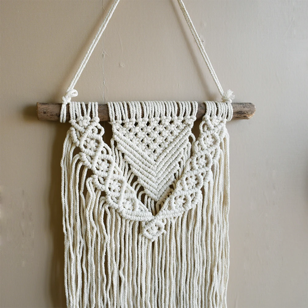 Macrame handmade wall hanging decoration macrame wall hanging taperstry