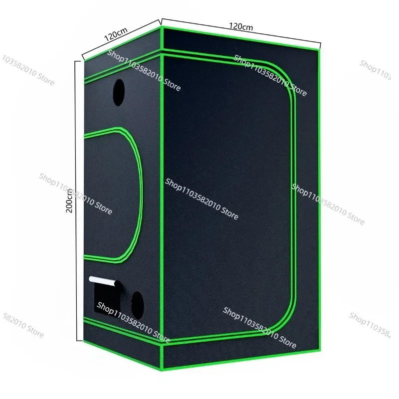 100*100*200cm Growing Tents Without Window 600D Oxford Mylar Metal Grow Tents For Greenhouse Horticulture
