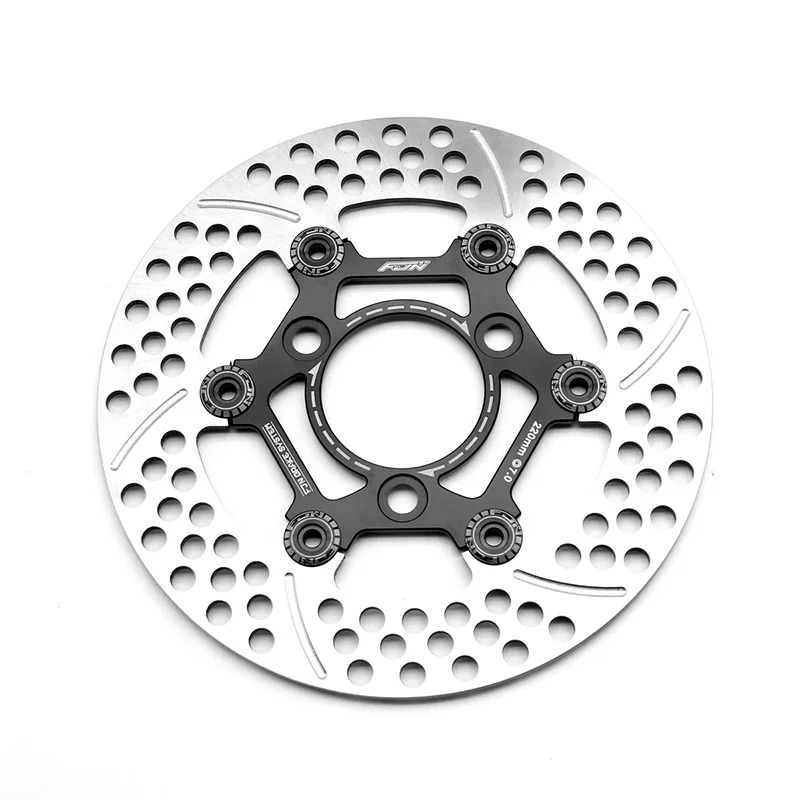Motorcycle Brake Disc Series Three-Pin 220mm/245mm Floating Brake Disc Suitable for Scooters and Electric Bicycles