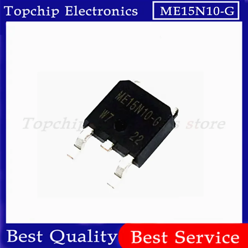 

10pcs ME15N10-G ME15N10 TO-252 TO252 15N10 MOS FET