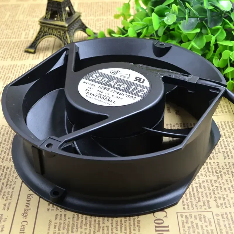 For San Ace 172 Sanyo 109E1748C503 48V 0.61A waterproof, cabinet, variable voltage box fan