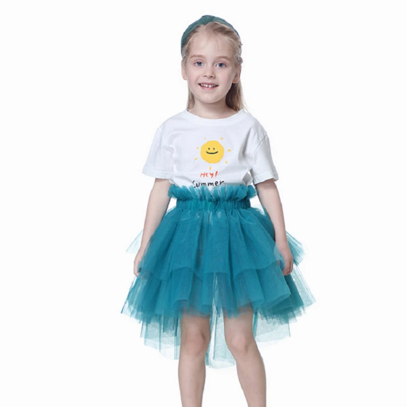 Mädchen Tutu Röcke Prinzessin Mesh neue Kinder flauschigen Rock Mode vier Jahreszeiten Ballkleid Kinder rock