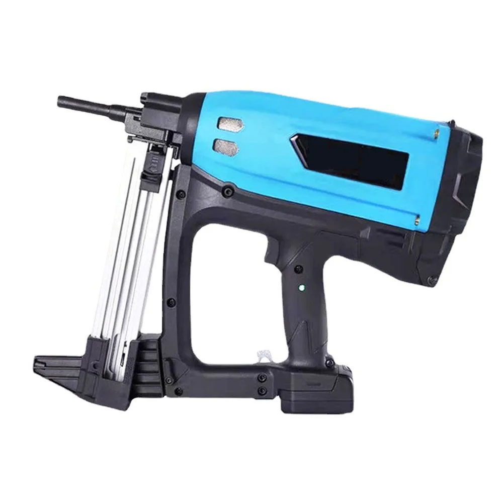 

WSQ-01 Rechargeable Single-use Gas Nail Gun Concrete Ceiling Frame Trunk Hydropower Woodworking Steel Nailer