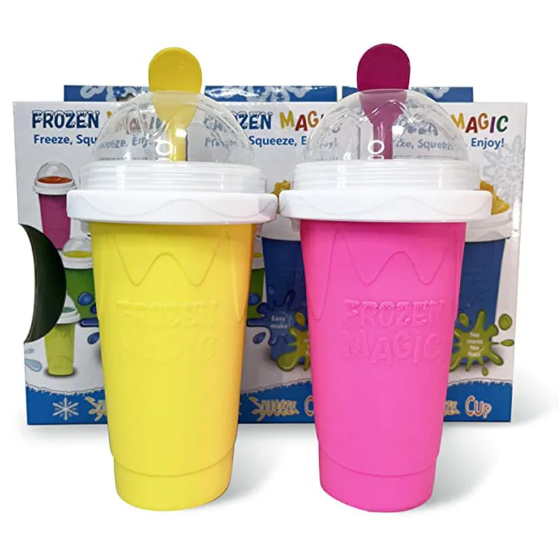 

Quick-Frozen Magic Smoothies Cup Homemade Milkshake Bottle Slush And Shake Maker Fast Cooling Cup Ice Cream Slushy Maker Cup